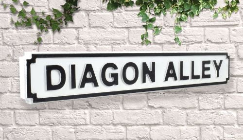 diagon alley street sign