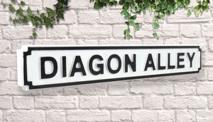 diagon alley street sign