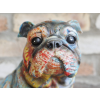Colourful Paint splash bulldog Ornament