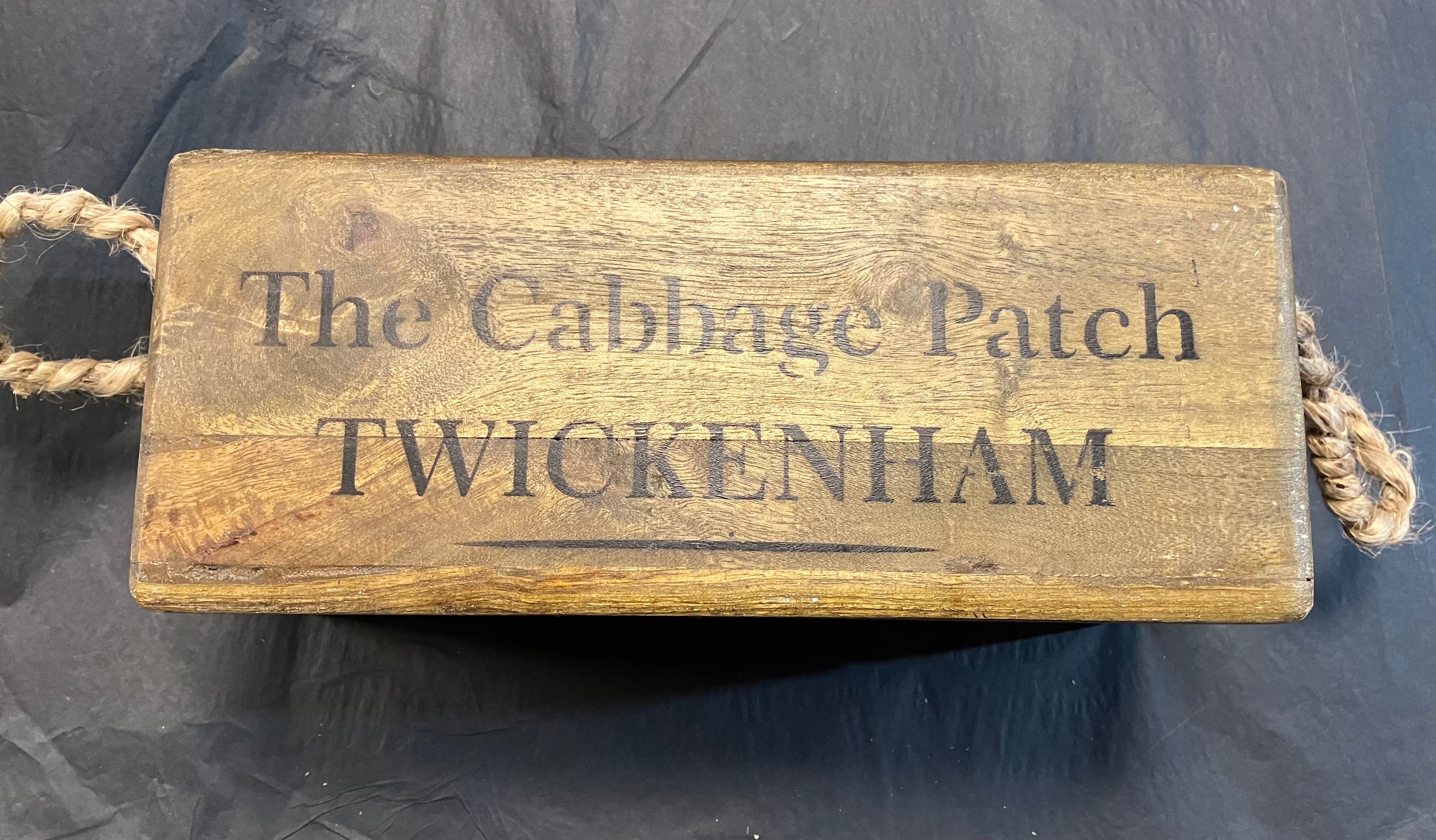 Cabbage Patch Twickenham wooden storage box