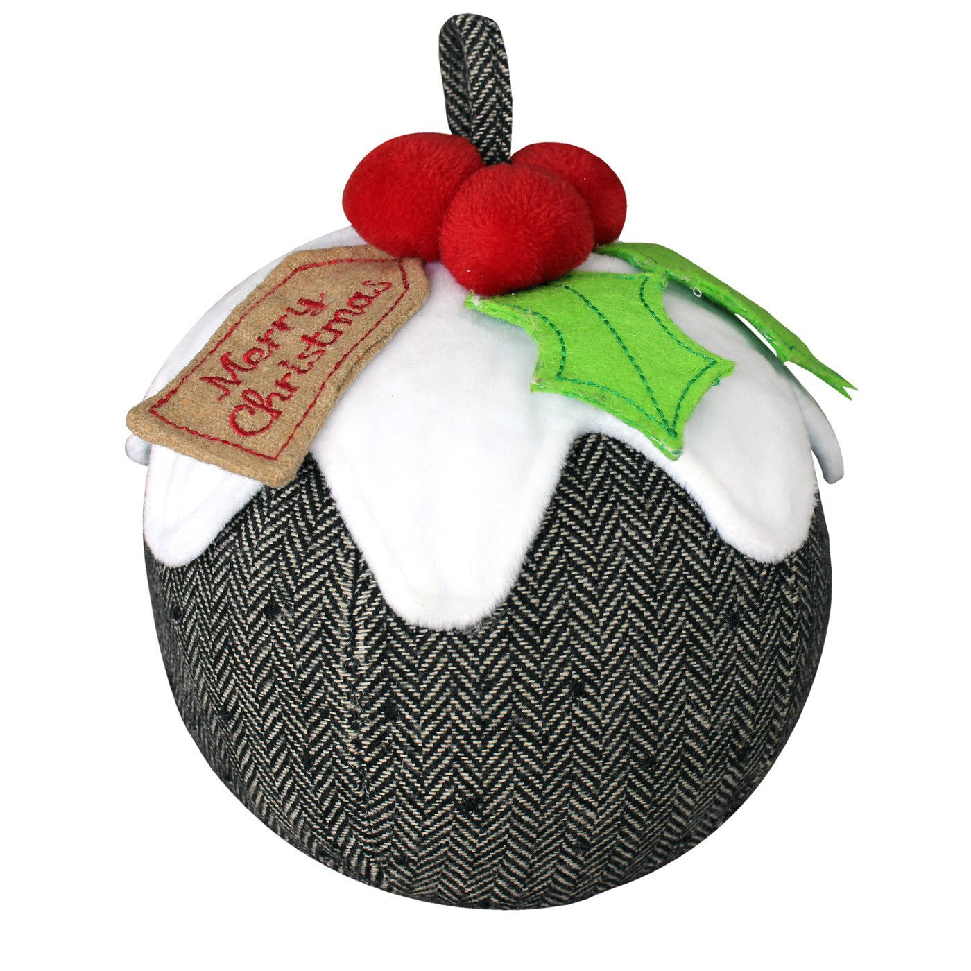christmas pudding doorstoop