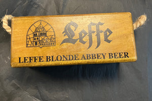 Leffe Beer wooden storage box