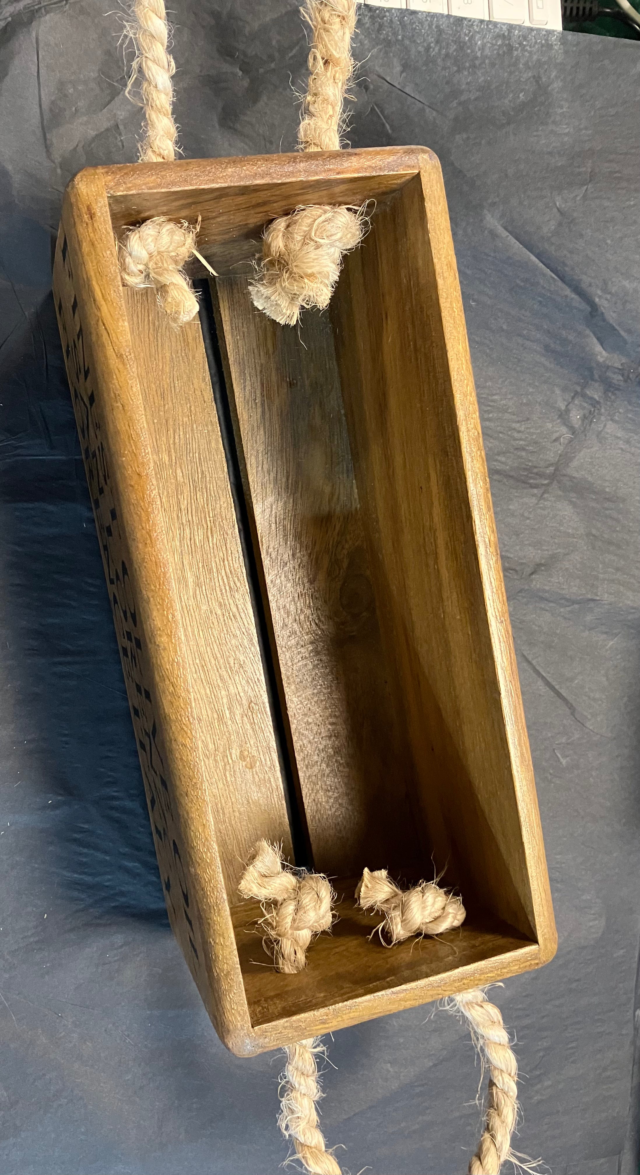 Bombay Sapphire wooden storage box - SALE