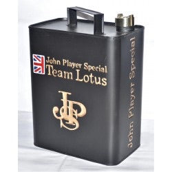 Retro Hand Painted JPS Team Lotus Advertising Aluminium Oil Petrol Jerry can