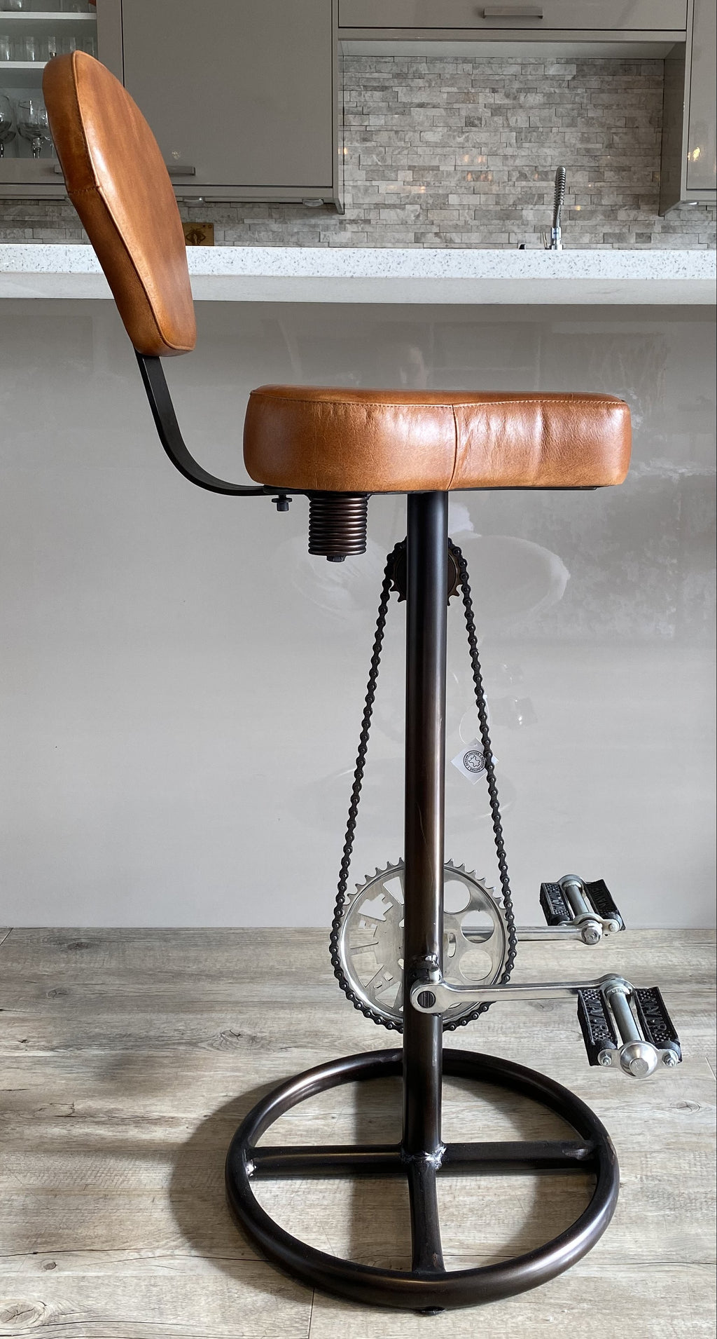 bicycle pedal stool