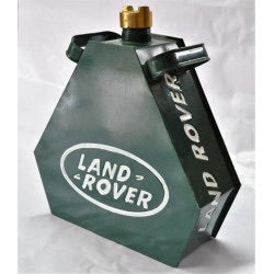 Retro Hand Painted Land Rover Advertising Aluminium Oil Petrol Jerry can