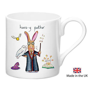 DrawUK Bone China Art funny mug