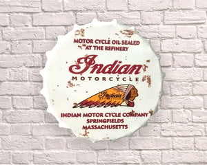 Indian Motorcycle giant Bottle top cap 40cm