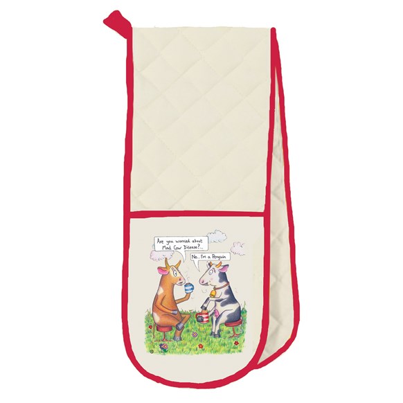 Mad Cow Penguin Funny Oven Gloves The Post House Home of Thrift