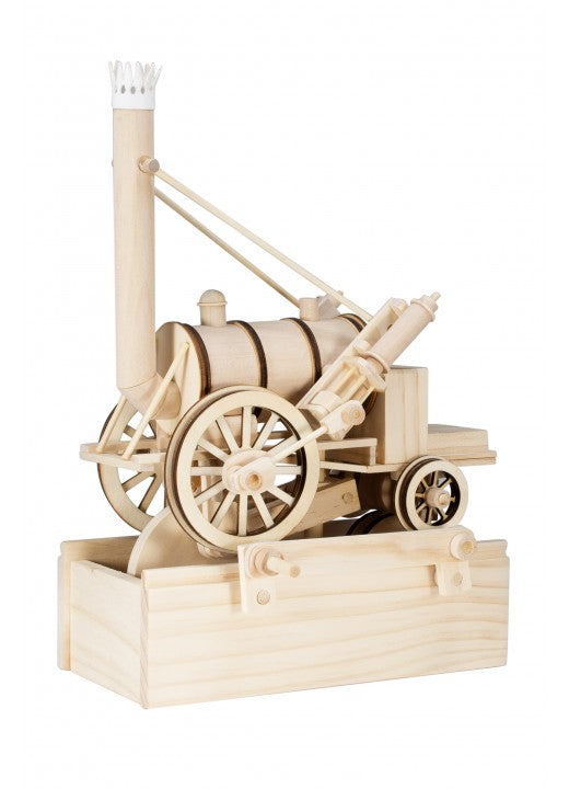 timberkits timber kits stephensons rocket steam engine train mechanical moving model