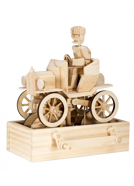timberkits timber kits vintage motor car mechanical moving model