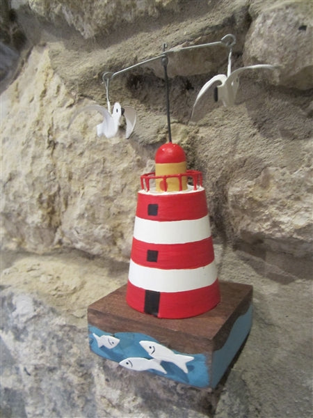 Shoeless Joe Red lighthouse Block