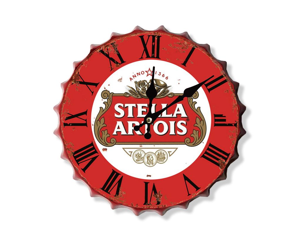 Stella Bottle top Clock 30cm