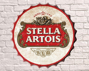 stella giant metal hanging bottle top