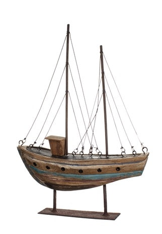 Shoeless Joe Tug Boat on Stand - Choice of 2 sizes